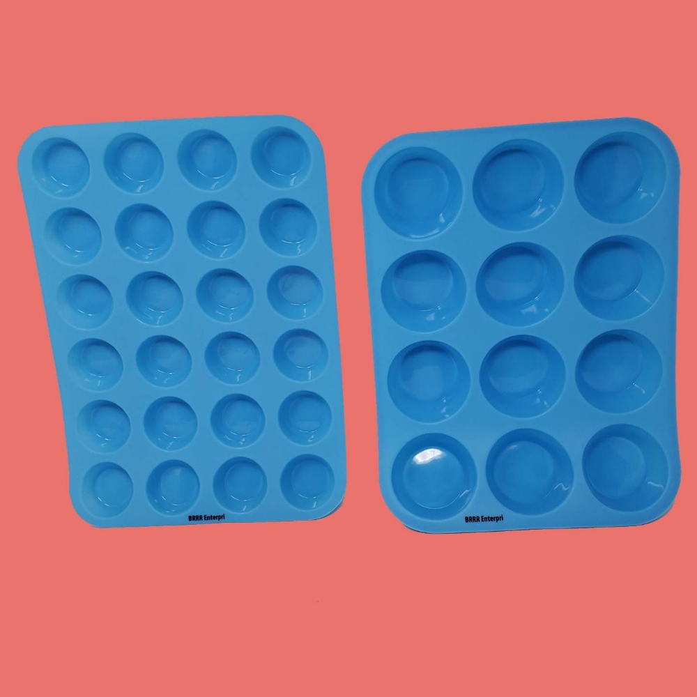 Silicone Muffin & Cupcake Pan Baking Molds…